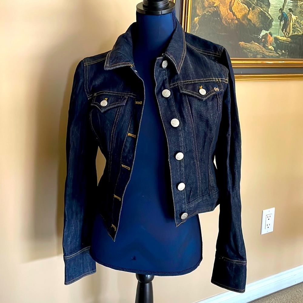 DKNY Vintage Denim Jean Jacket